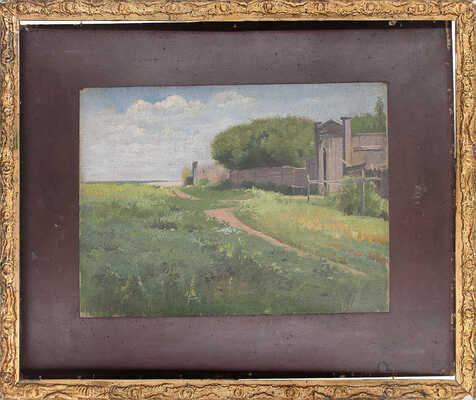 Неизвестный художник. На окраине